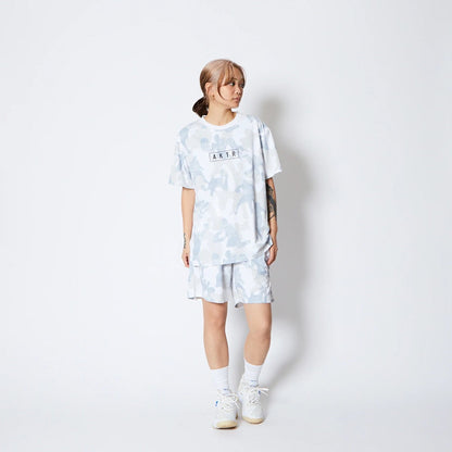 AKTR PLAY CAMO AKTR LOGO SPORTS TEE アクター プレイ カモ アクター ロゴ スポーツ Tシャツ 225-012005【メンズ トップス Tシャツ 半袖 カモフラージュ 総柄 25FW】