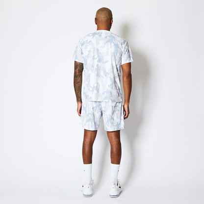 AKTR PLAY CAMO AKTR LOGO SPORTS TEE アクター プレイ カモ アクター ロゴ スポーツ Tシャツ 225-012005【メンズ トップス Tシャツ 半袖 カモフラージュ 総柄 25FW】
