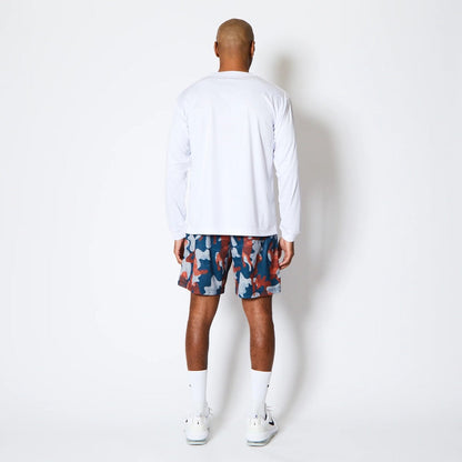 AKTR FADE BOX LOGO L/S SPORTS TEE アクター フェード ボックス ロゴ ロングスリーブ スポーツ Tシャツ 225-020005【メンズ Tシャツ グラデーション 長袖 トレーニング 25FW】
