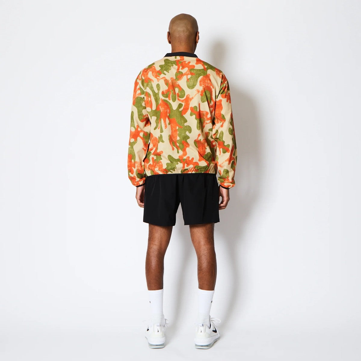 AKTR PLAY CAMO PULLOVER SHTG SHIRTS アクター プレイ カモ プルオーバー シューティング シャツ 225-021010【メンズ 長袖 シャツ カットソー カモフラージュ バスケットボール 吸汗速乾 25FW】