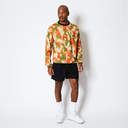 AKTR PLAY CAMO PULLOVER SHTG SHIRTS アクター プレイ カモ プルオーバー シューティング シャツ 225-021010【メンズ 長袖 シャツ カットソー カモフラージュ バスケットボール 吸汗速乾 25FW】