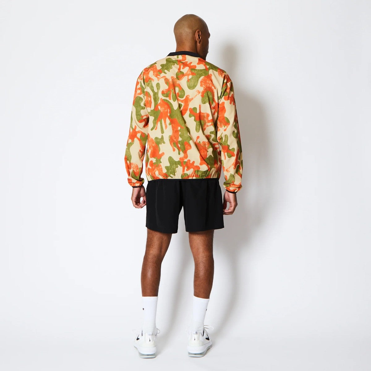AKTR PLAY CAMO PULLOVER SHTG SHIRTS アクター プレイ カモ プルオーバー シューティング シャツ 225-021010【メンズ 長袖 シャツ カットソー カモフラージュ バスケットボール 吸汗速乾 25FW】