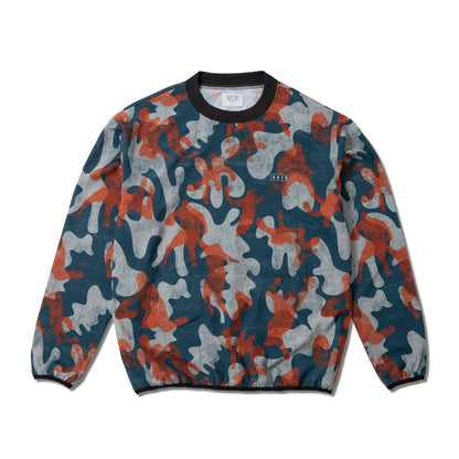 AKTR PLAY CAMO PULLOVER SHTG SHIRTS アクター プレイ カモ プルオーバー シューティング シャツ 225-021010【メンズ 長袖 シャツ カットソー カモフラージュ バスケットボール 吸汗速乾 25FW】