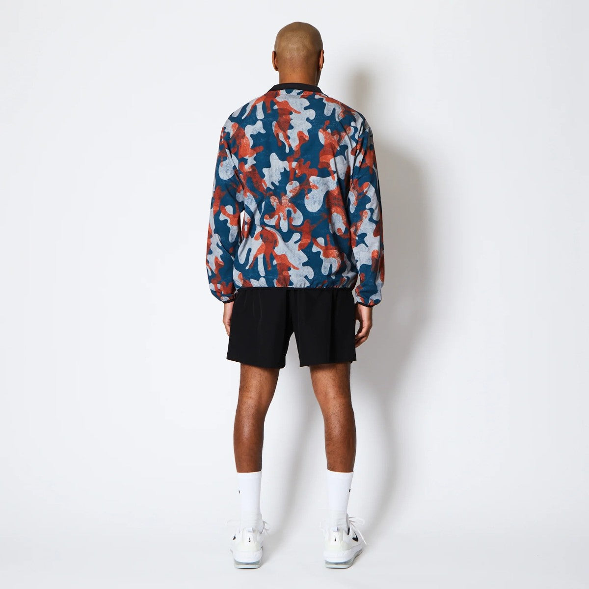 AKTR PLAY CAMO PULLOVER SHTG SHIRTS アクター プレイ カモ プルオーバー シューティング シャツ 225-021010【メンズ 長袖 シャツ カットソー カモフラージュ バスケットボール 吸汗速乾 25FW】