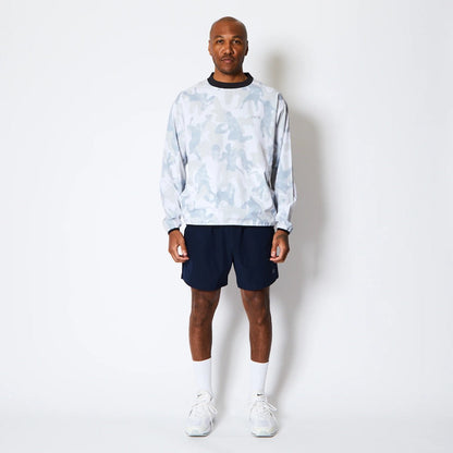 AKTR PLAY CAMO PULLOVER SHTG SHIRTS アクター プレイ カモ プルオーバー シューティング シャツ 225-021010【メンズ 長袖 シャツ カットソー カモフラージュ バスケットボール 吸汗速乾 25FW】