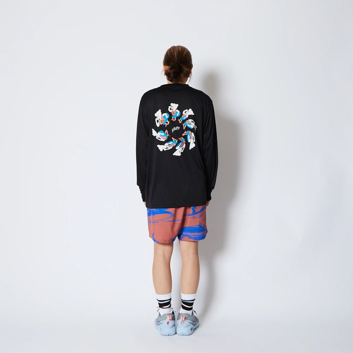 AKTR TORSION NICK L/S SPORTS TEE アクター トーション ニック ロングスリーブ スポーツ Tシャツ 225-022005【メンズ Tシャツ スポーツ 長袖 グラフィック トレーニング 25FW】