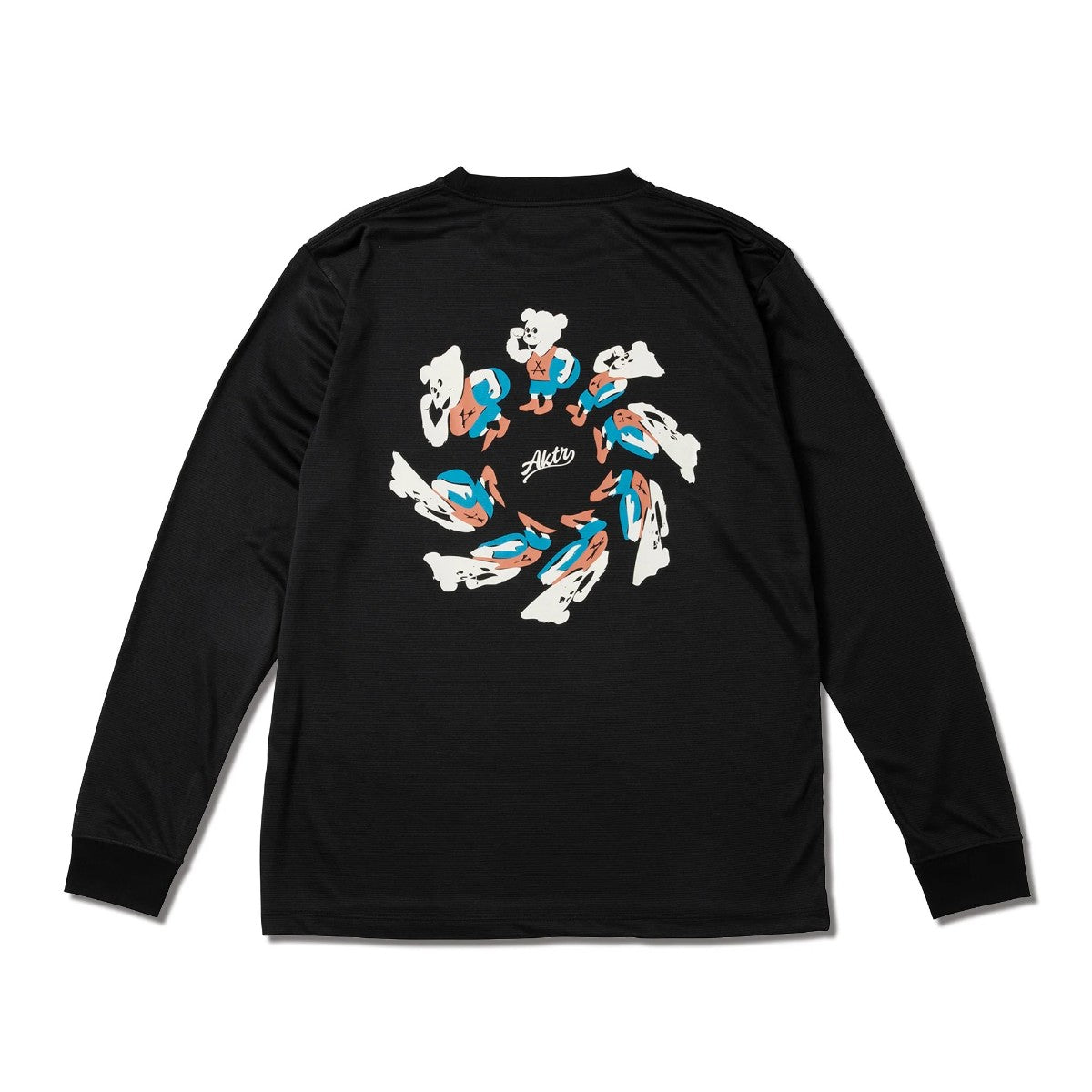 AKTR TORSION NICK L/S SPORTS TEE アクター トーション ニック ロングスリーブ スポーツ Tシャツ 225-022005【メンズ Tシャツ スポーツ 長袖 グラフィック トレーニング 25FW】