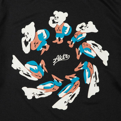 AKTR TORSION NICK L/S SPORTS TEE アクター トーション ニック ロングスリーブ スポーツ Tシャツ 225-022005【メンズ Tシャツ スポーツ 長袖 グラフィック トレーニング 25FW】