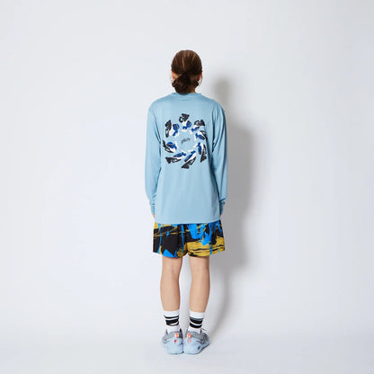 AKTR TORSION NICK L/S SPORTS TEE アクター トーション ニック ロングスリーブ スポーツ Tシャツ 225-022005【メンズ Tシャツ スポーツ 長袖 グラフィック トレーニング 25FW】