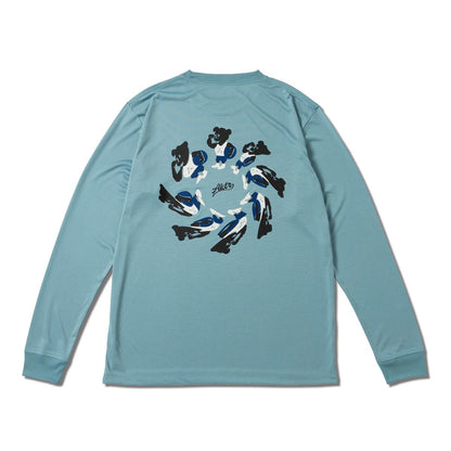 AKTR TORSION NICK L/S SPORTS TEE アクター トーション ニック ロングスリーブ スポーツ Tシャツ 225-022005【メンズ Tシャツ スポーツ 長袖 グラフィック トレーニング 25FW】