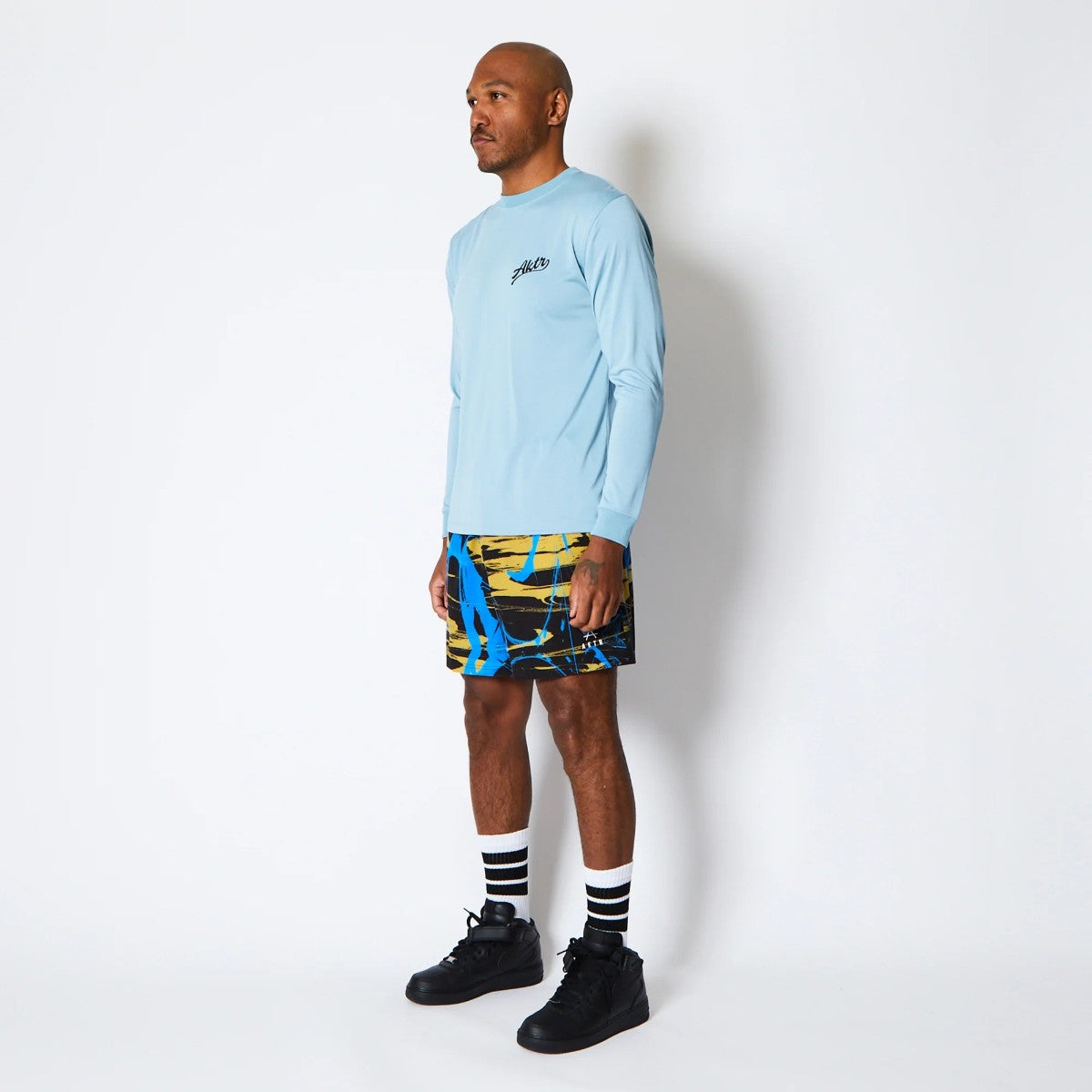 AKTR TORSION NICK L/S SPORTS TEE アクター トーション ニック ロングスリーブ スポーツ Tシャツ 225-022005【メンズ Tシャツ スポーツ 長袖 グラフィック トレーニング 25FW】