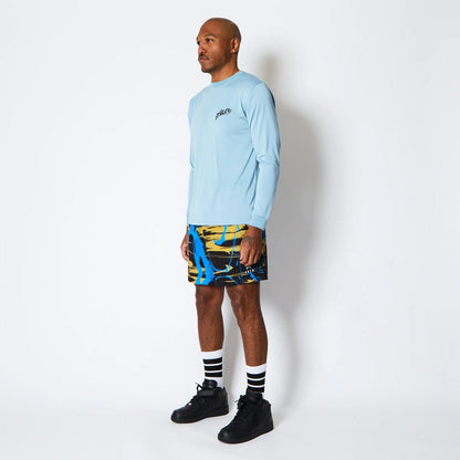 AKTR TORSION NICK L/S SPORTS TEE アクター トーション ニック ロングスリーブ スポーツ Tシャツ 225-022005【メンズ Tシャツ スポーツ 長袖 グラフィック トレーニング 25FW】
