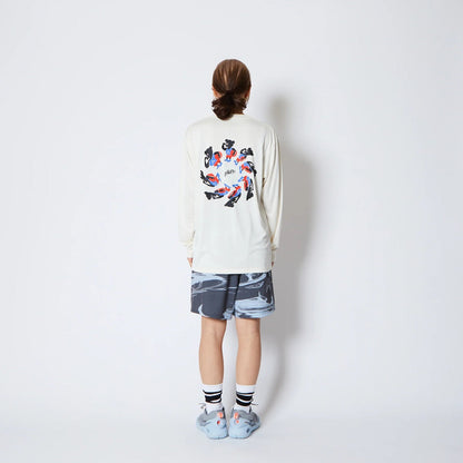AKTR TORSION NICK L/S SPORTS TEE アクター トーション ニック ロングスリーブ スポーツ Tシャツ 225-022005【メンズ Tシャツ スポーツ 長袖 グラフィック トレーニング 25FW】