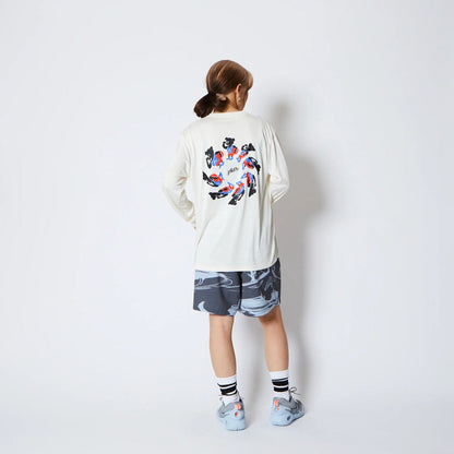 AKTR TORSION NICK L/S SPORTS TEE アクター トーション ニック ロングスリーブ スポーツ Tシャツ 225-022005【メンズ Tシャツ スポーツ 長袖 グラフィック トレーニング 25FW】