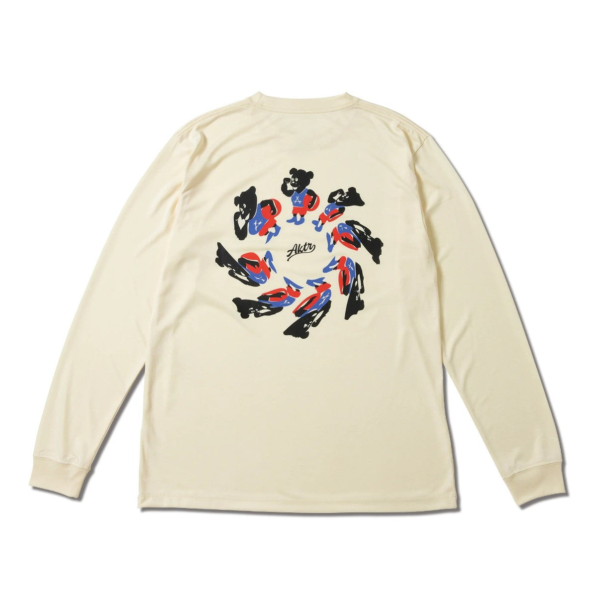 AKTR TORSION NICK L/S SPORTS TEE アクター トーション ニック ロングスリーブ スポーツ Tシャツ 225-022005【メンズ Tシャツ スポーツ 長袖 グラフィック トレーニング 25FW】