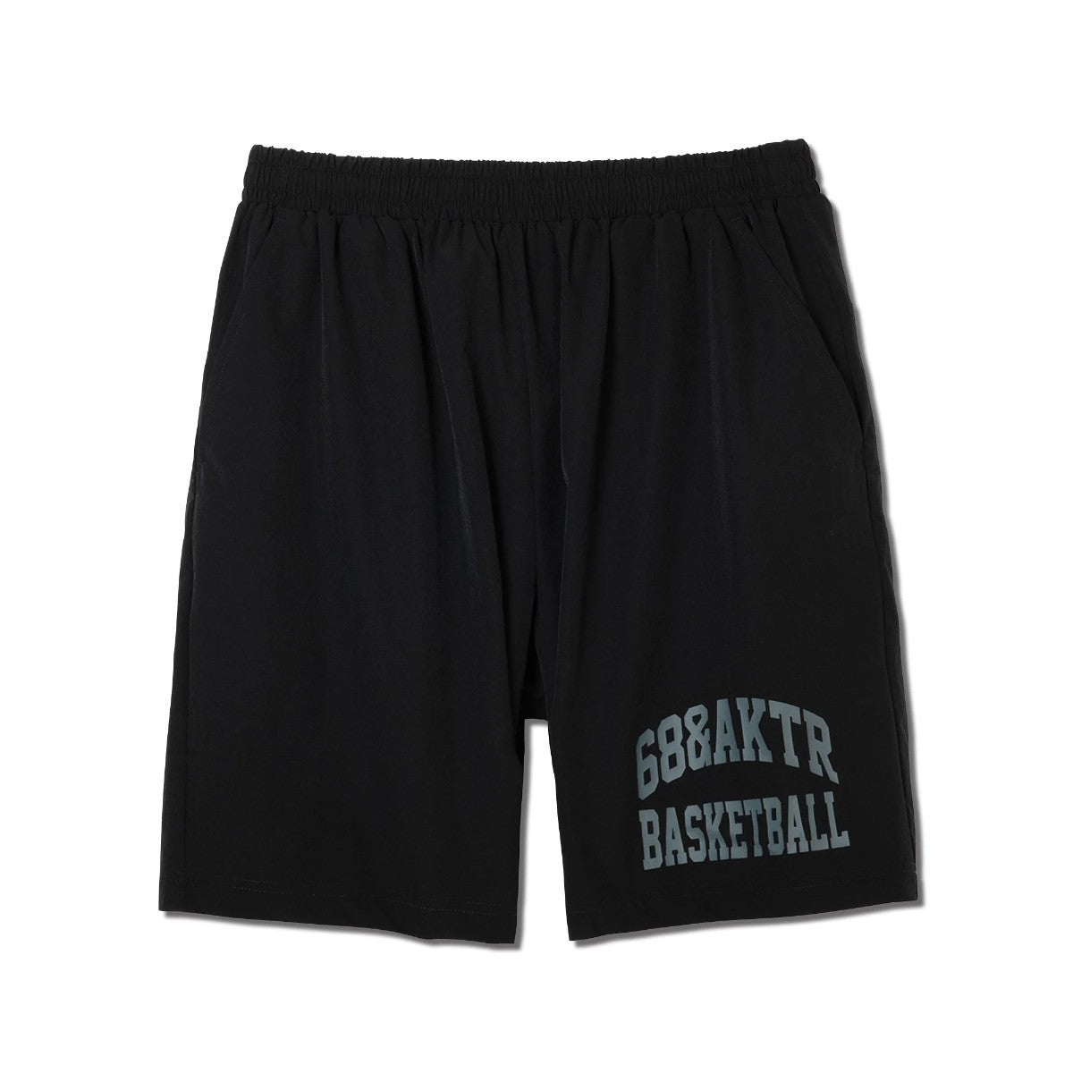 AKTR 68xAKTR ARCH LOGO 6.5INCH SHORTS アクター 68xAKTR アーチロゴ 6.5インチ ショーツ 225-043002【メンズ ショーツ ハーフパンツ カレッジロゴ コラボ 25FW】