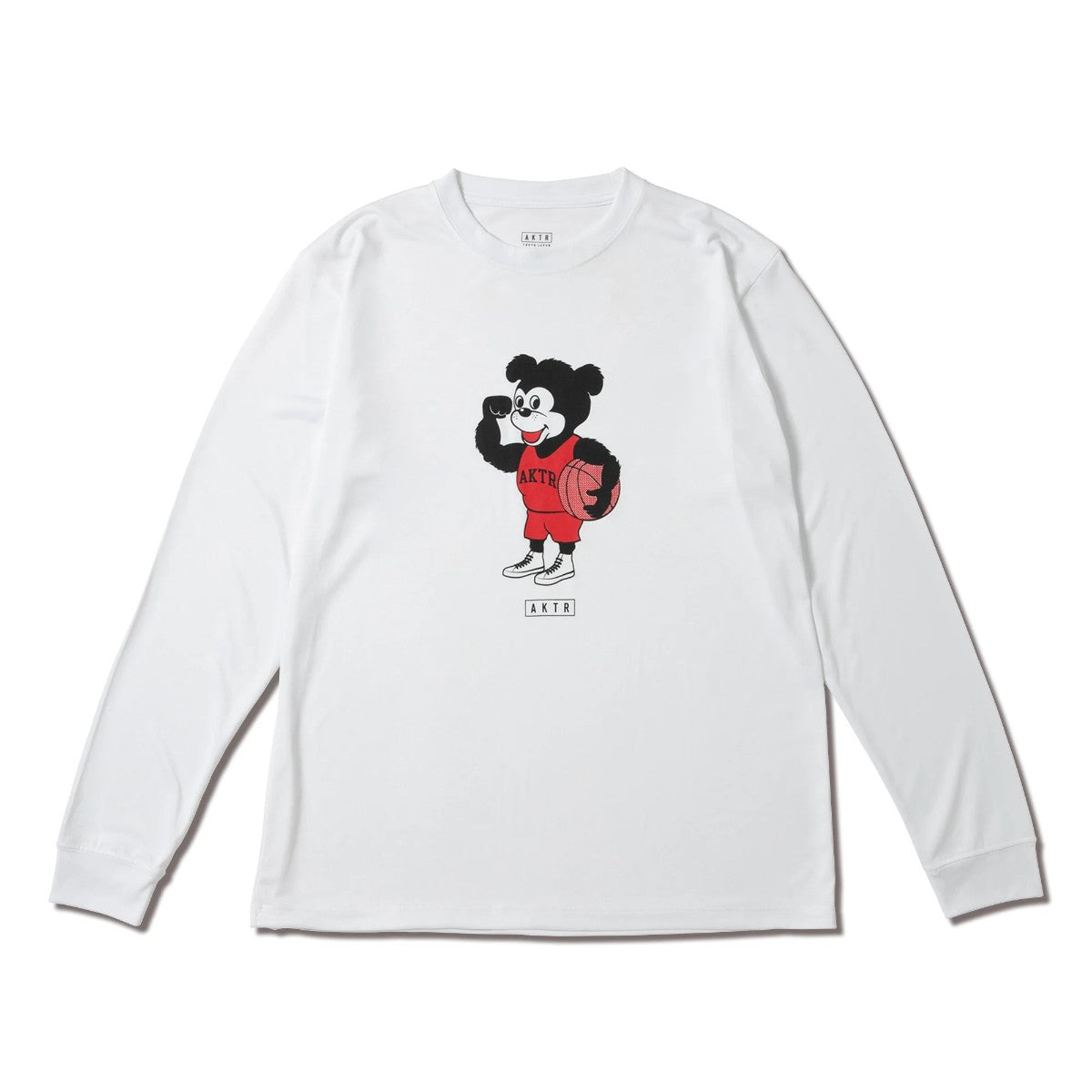 AKTR BASIC NICK L/S SPORTS TEE アクター ベーシック ニック ロングスリーブ スポーツ Tシャツ 525-002005【メンズ Tシャツ 長袖 スポーツ グラフィック トレーニング 25FW】