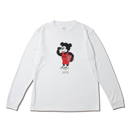AKTR BASIC NICK L/S SPORTS TEE アクター ベーシック ニック ロングスリーブ スポーツ Tシャツ 525-002005【メンズ Tシャツ 長袖 スポーツ グラフィック トレーニング 25FW】