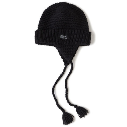 FAT EAROVER エフエイティー イヤーオーバー F32520-CP18【メンズ ニットキャップ イヤーフラップ ハンドメイド 防寒 25FW】