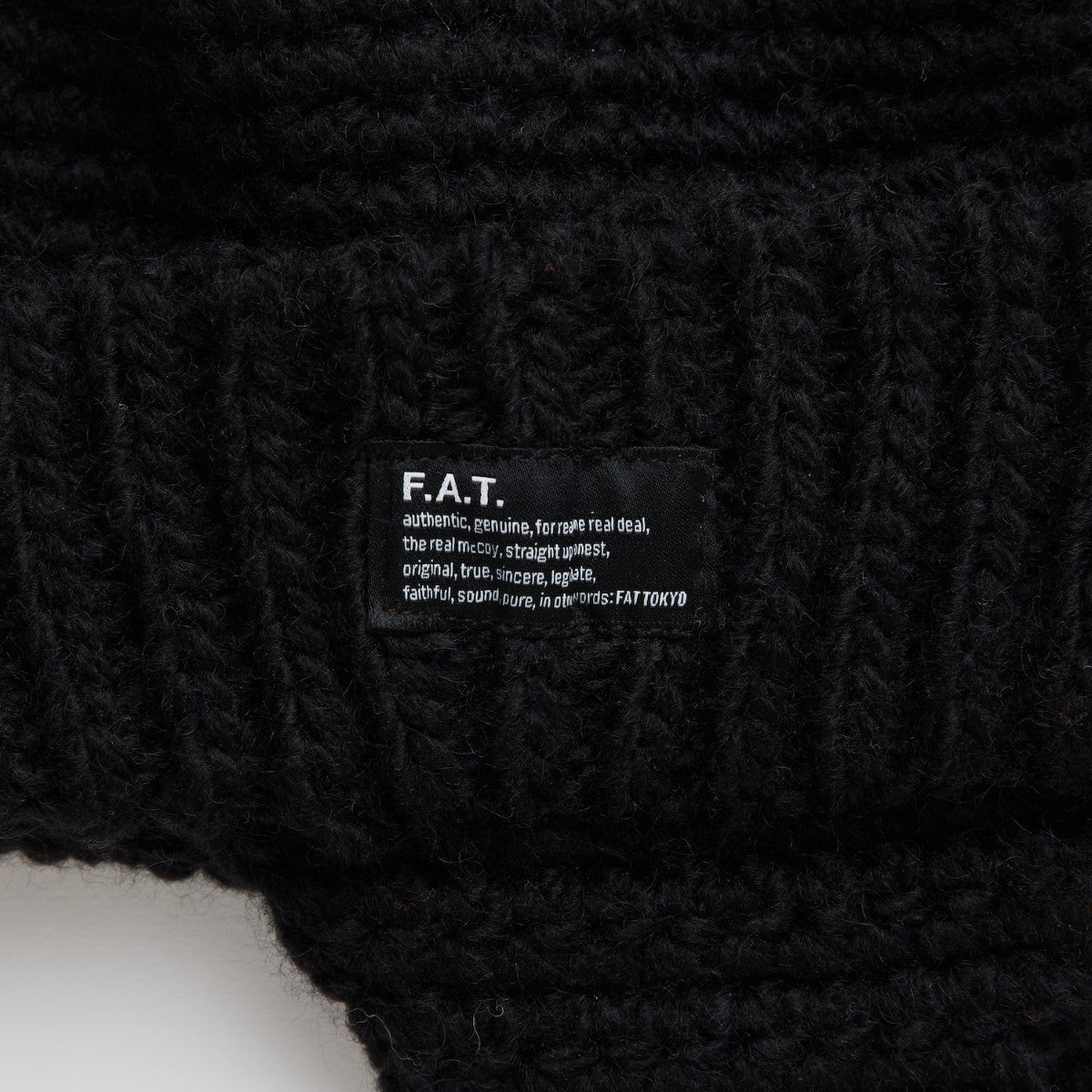 FAT EAROVER エフエイティー イヤーオーバー F32520-CP18【メンズ ニットキャップ イヤーフラップ ハンドメイド 防寒 25FW】