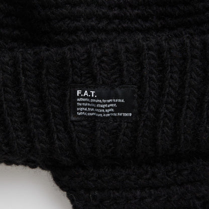 FAT EAROVER エフエイティー イヤーオーバー F32520-CP18【メンズ ニットキャップ イヤーフラップ ハンドメイド 防寒 25FW】