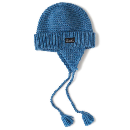 FAT EAROVER エフエイティー イヤーオーバー F32520-CP18【メンズ ニットキャップ イヤーフラップ ハンドメイド 防寒 25FW】