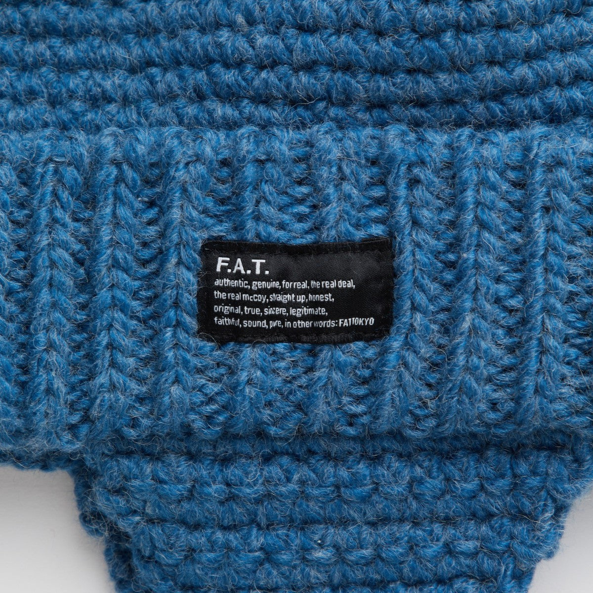 FAT EAROVER エフエイティー イヤーオーバー F32520-CP18【メンズ ニットキャップ イヤーフラップ ハンドメイド 防寒 25FW】