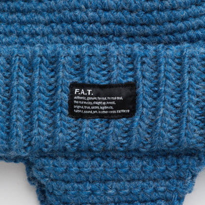 FAT EAROVER エフエイティー イヤーオーバー F32520-CP18【メンズ ニットキャップ イヤーフラップ ハンドメイド 防寒 25FW】