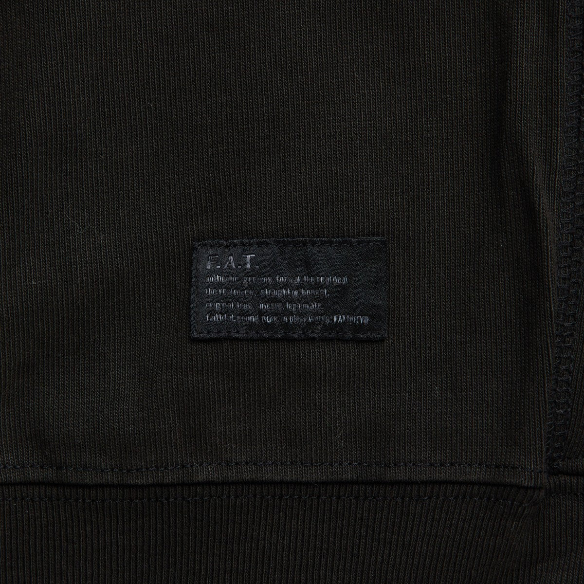 FAT FADEMENTIC エフエイティー フェイドメンティック F32520-CT13【メンズ クルーネック ピグメント加工 BIGシルエット スウェットライク ロゴ刺繍 25FW】
