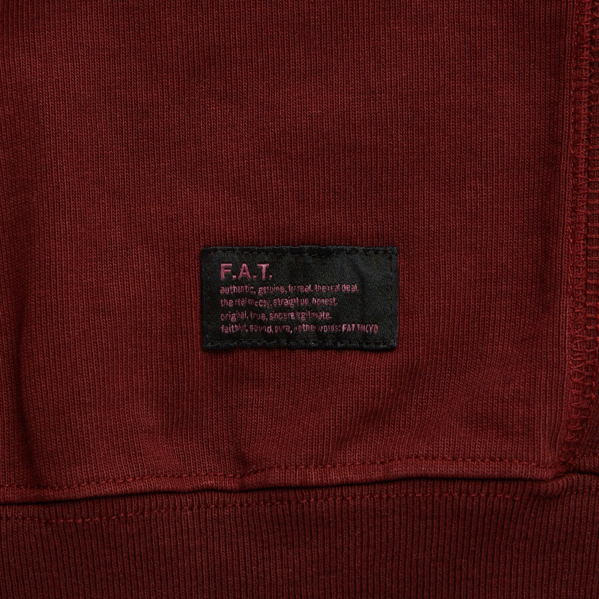 FAT FADEMENTIC エフエイティー フェイドメンティック F32520-CT13【メンズ クルーネック ピグメント加工 BIGシルエット スウェットライク ロゴ刺繍 25FW】