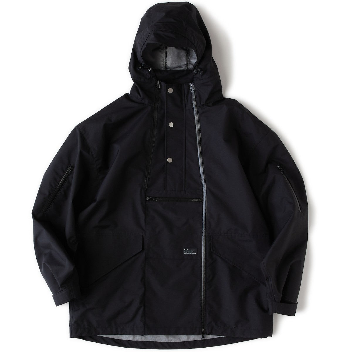 FAT STEEPTEX エフエイティー スティープテックス F32520-JK01【メンズ シェルジャケット ナイロンジャケット 止水ファスナー 3レイヤー アウター 25FW】
