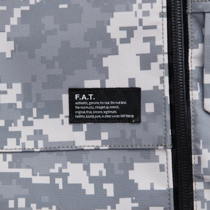 FAT STEEPIXEL エフエイティー スティーピクセル F32520-JK02【メンズ シェルジャケット カモフラージュ 防水アウター 3レイヤー ナイロンジャケット 25FW】