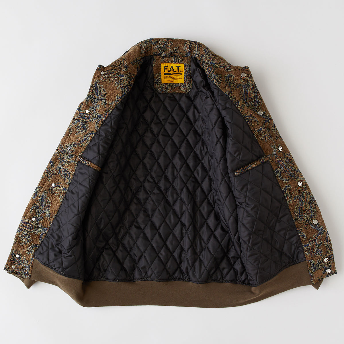 FAT GOOPERS エフエイティー グーパーズ F32520-JK10【メンズ アウター ゴブラン ブルゾン スタジャン ジャケット クラシック 25FW】