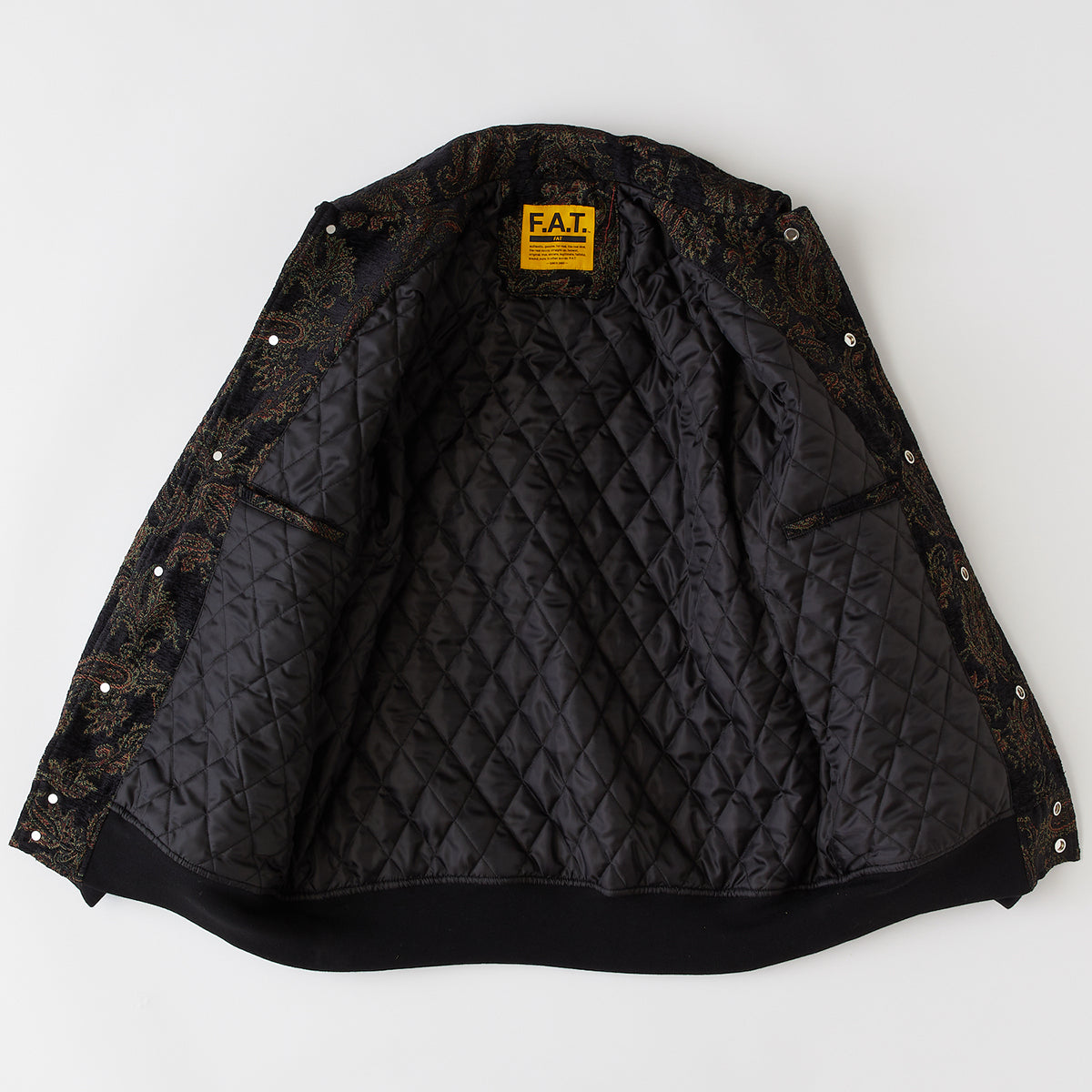 FAT GOOPERS エフエイティー グーパーズ F32520-JK10【メンズ アウター ゴブラン ブルゾン スタジャン ジャケット クラシック 25FW】