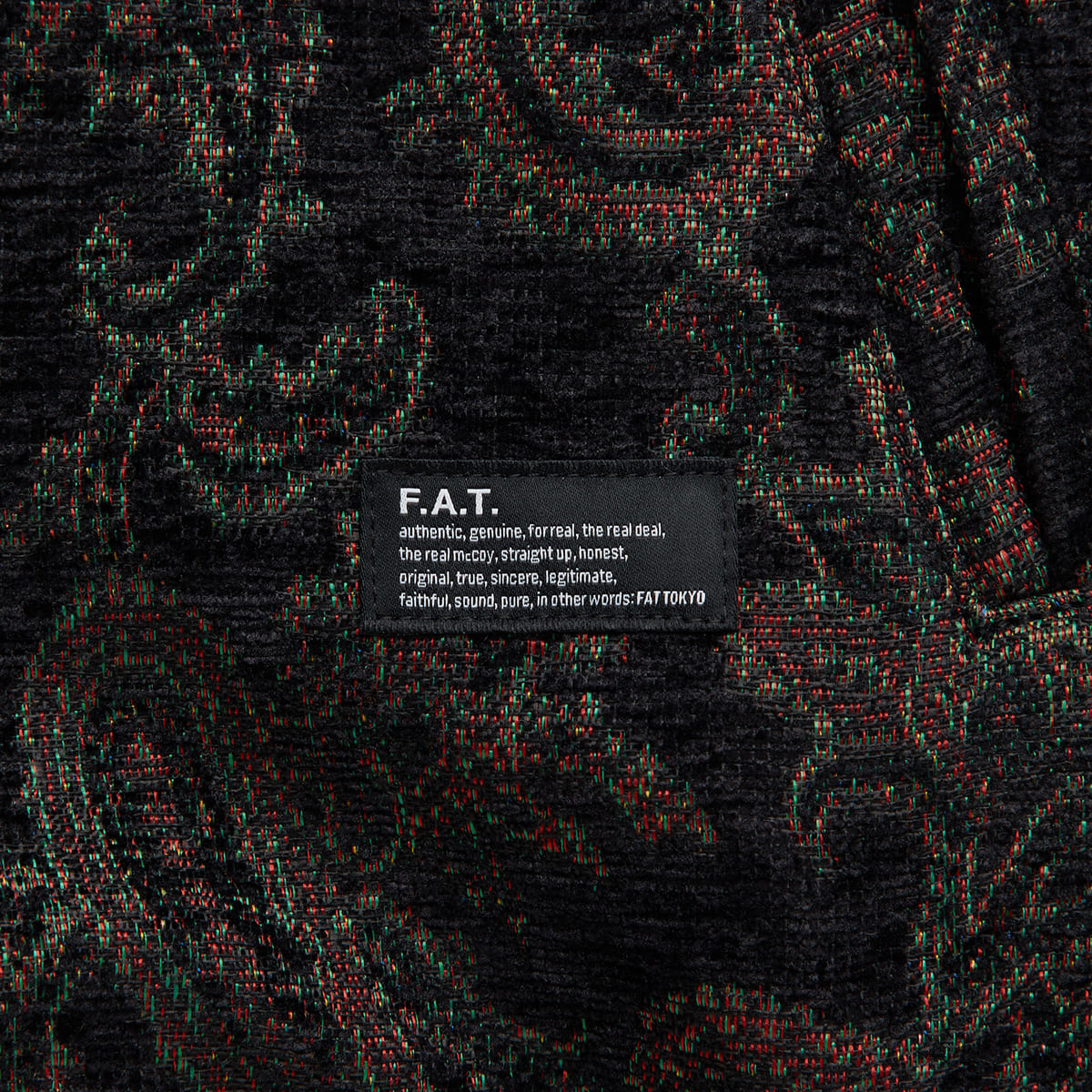 FAT GOOPERS エフエイティー グーパーズ F32520-JK10【メンズ アウター ゴブラン ブルゾン スタジャン ジャケット クラシック 25FW】