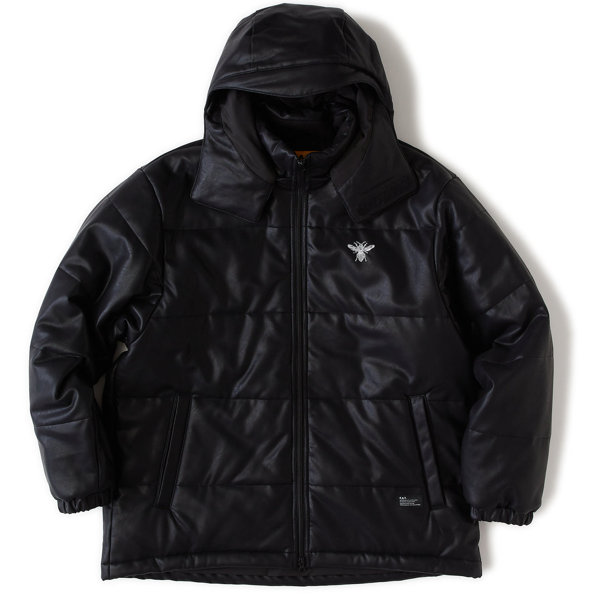 FAT BEEBUBBLE エフエイティー ビーバブル F32520-JK15【メンズ 中綿ジャケット シンサレート 合皮 防寒 アウター 25FW】