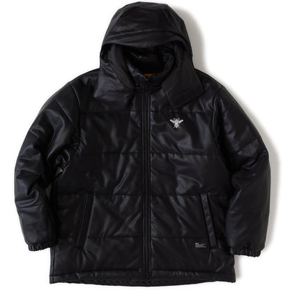 FAT BEEBUBBLE エフエイティー ビーバブル F32520-JK15【メンズ 中綿ジャケット シンサレート 合皮 防寒 アウター 25FW】