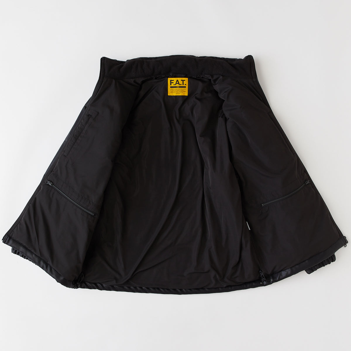 FAT BEEBUBBLE エフエイティー ビーバブル F32520-JK15【メンズ 中綿ジャケット シンサレート 合皮 防寒 アウター 25FW】