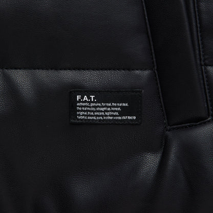 FAT BEEBUBBLE エフエイティー ビーバブル F32520-JK15【メンズ 中綿ジャケット シンサレート 合皮 防寒 アウター 25FW】