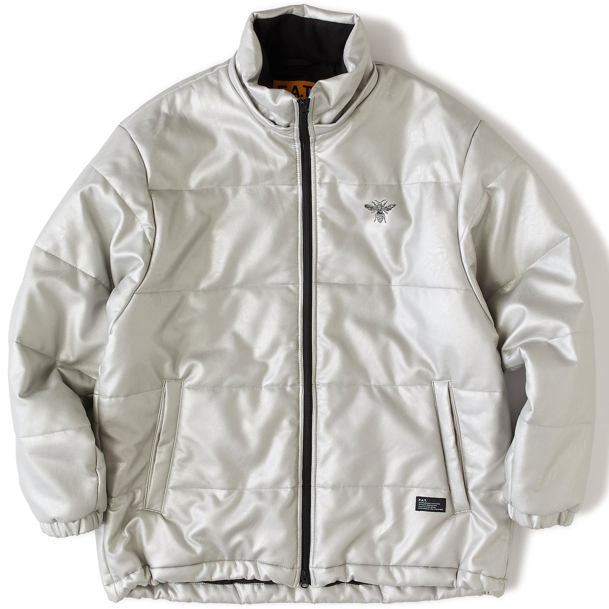 FAT BEEBUBBLE エフエイティー ビーバブル F32520-JK15【メンズ 中綿ジャケット シンサレート 合皮 防寒 アウター 25FW】