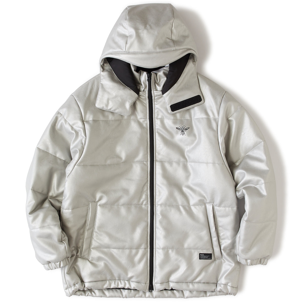 FAT BEEBUBBLE エフエイティー ビーバブル F32520-JK15【メンズ 中綿ジャケット シンサレート 合皮 防寒 アウター 25FW】