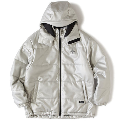 FAT BEEBUBBLE エフエイティー ビーバブル F32520-JK15【メンズ 中綿ジャケット シンサレート 合皮 防寒 アウター 25FW】