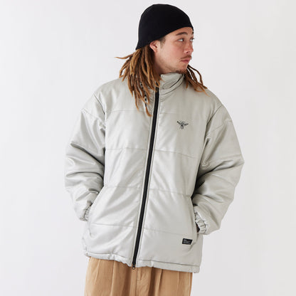 FAT BEEBUBBLE エフエイティー ビーバブル F32520-JK15【メンズ 中綿ジャケット シンサレート 合皮 防寒 アウター 25FW】