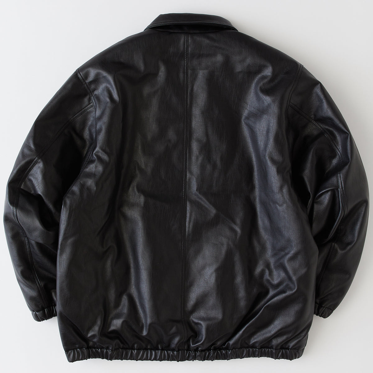 FAT BEEZZLER エフエイティー ビーズラー F32520-JK18【メンズ ブルゾン 合皮 中綿ジャケット ジップアップ 防寒 25FW】