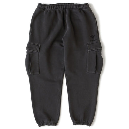 FAT FADEMENT.CARGO エフエイティー フェイドメント.カーゴ F32520-PN17【メンズ カーゴパンツ スウェット 刺繍 裏毛 セットアップ可 25FW】