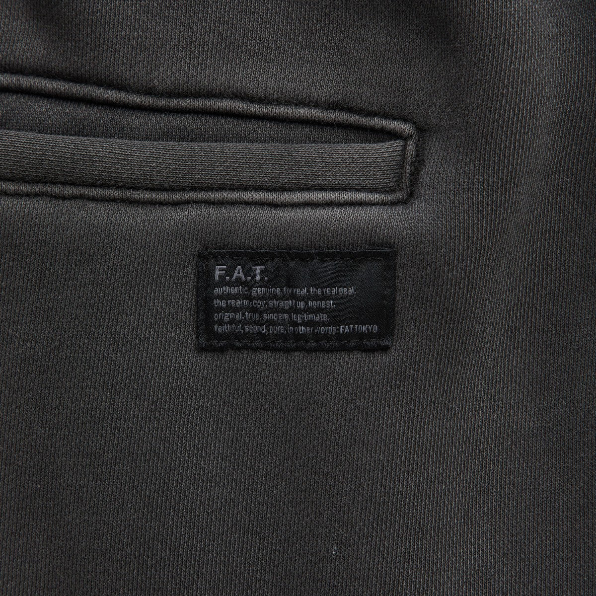 FAT FADEMENT.CARGO エフエイティー フェイドメント.カーゴ F32520-PN17【メンズ カーゴパンツ スウェット 刺繍 裏毛 セットアップ可 25FW】