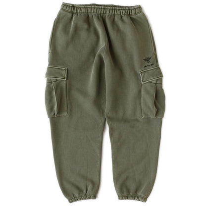 FAT FADEMENT.CARGO エフエイティー フェイドメント.カーゴ F32520-PN17【メンズ カーゴパンツ スウェット 刺繍 裏毛 セットアップ可 25FW】