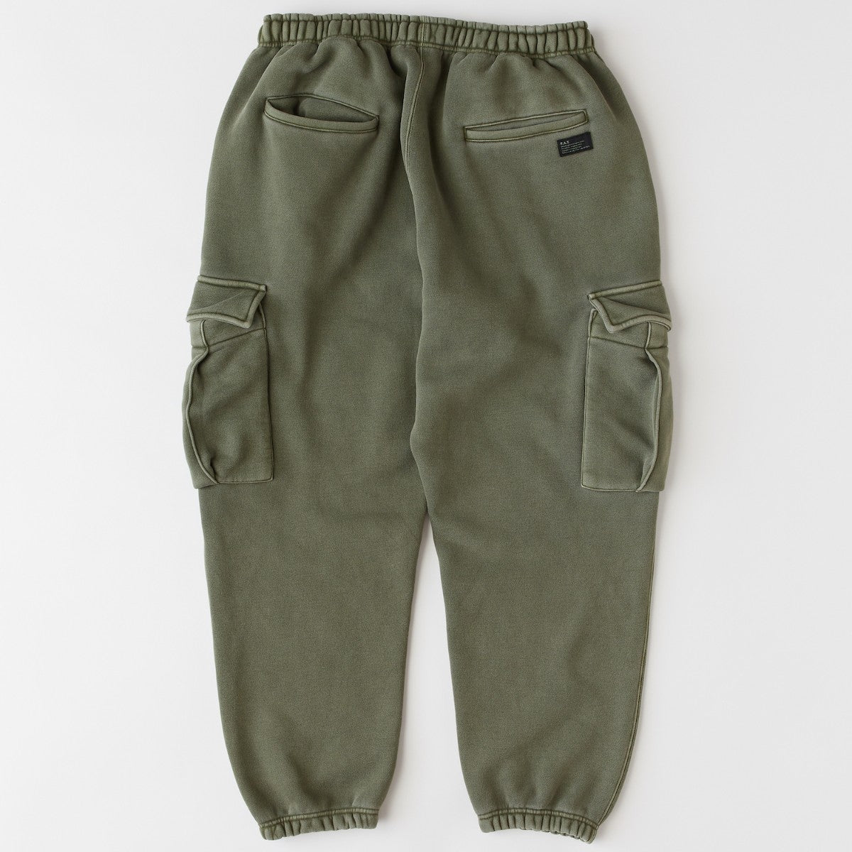 FAT FADEMENT.CARGO エフエイティー フェイドメント.カーゴ F32520-PN17【メンズ カーゴパンツ スウェット 刺繍 裏毛 セットアップ可 25FW】