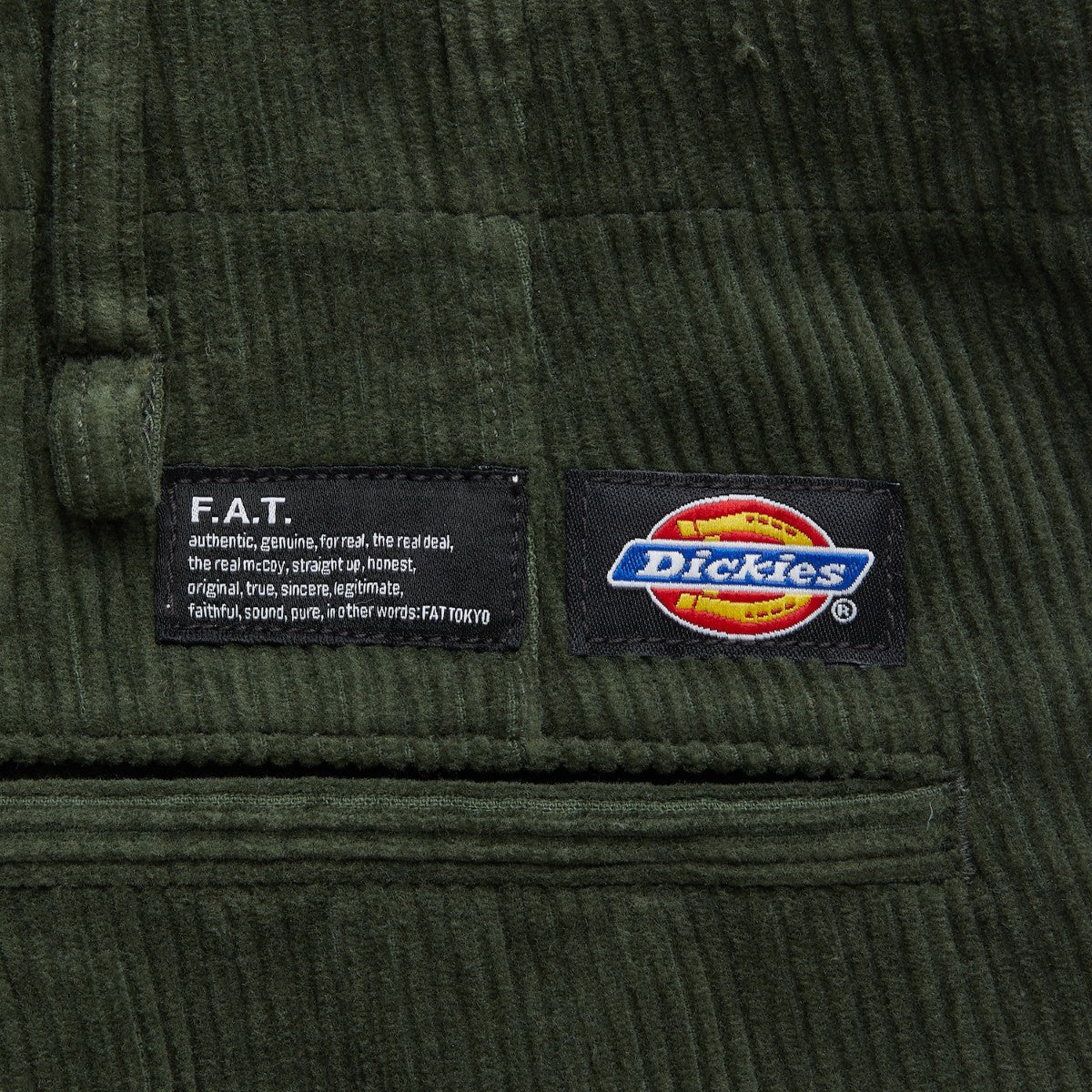 FAT WALLIES エフエイティー ウォリーズ F32520-PN20【メンズ コーデュロイパンツ ワイドテーパード 秋冬 コラボ 25FW】