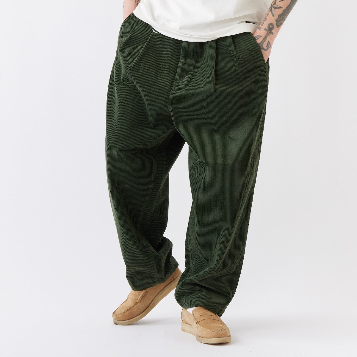 FAT WALLIES エフエイティー ウォリーズ F32520-PN20【メンズ コーデュロイパンツ ワイドテーパード 秋冬 コラボ 25FW】